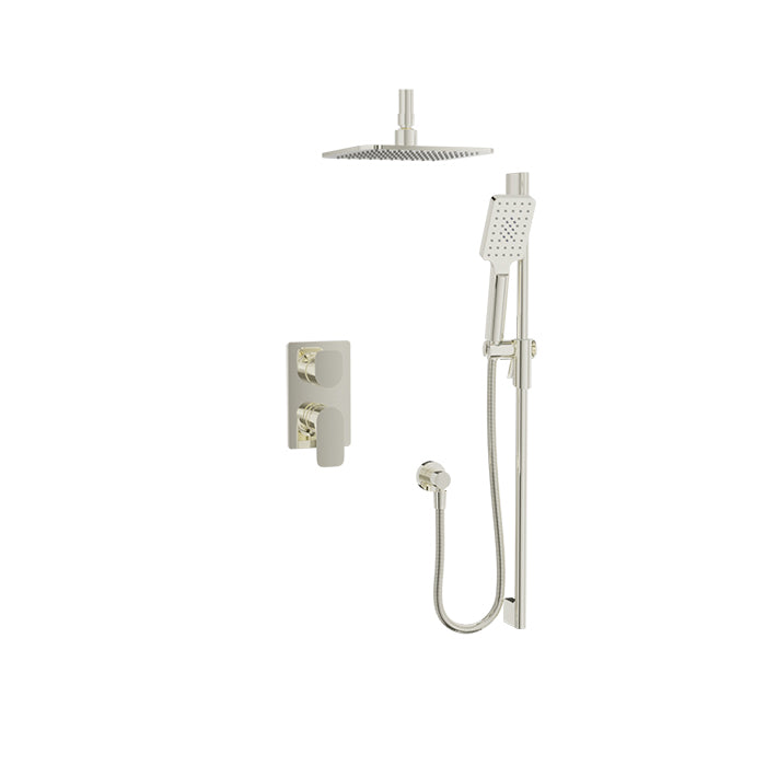 Baril Petite B04 Complete Pressure Balanced Shower Kit With Rough-In & 6" Ceiling Arm - PRR-2805-04