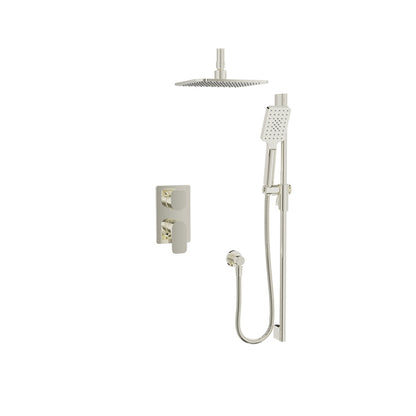 Baril Petite B04 Complete Pressure Balanced Shower Kit With Rough-In & 6" Ceiling Arm - PRR-2805-04