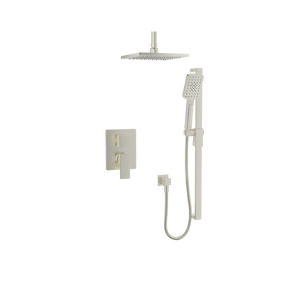 Baril Rec B05 Complete Pressure-Balanced Shower Kit - Brushed Nickel