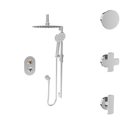 Baril Air B80 PRR-2811-80 in chrome; optional handle choices shown, handle kit sold separately.