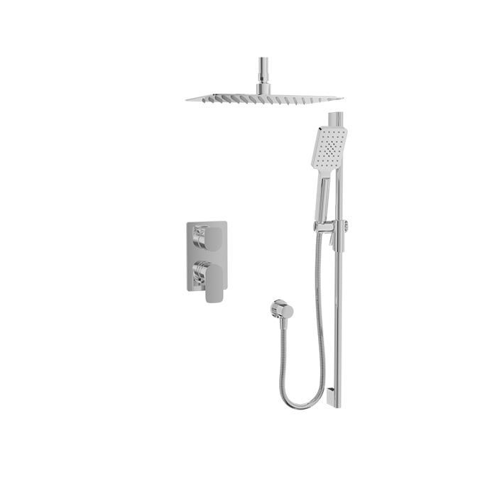 Baril Petite B04 Complete Pressure Balanced Shower Kit 6" Ceiling Arm - PRR-2815-04