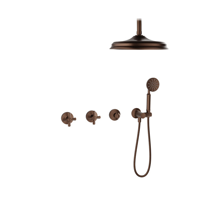 Baril Beaumont B20 Complete Thermostatic Shower Kit - PRR-3302-20