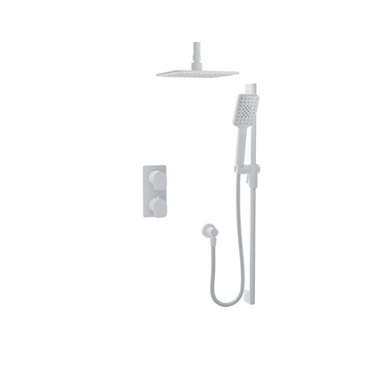 Baril Petite B04 Complete Thermostatic Pressure-Balanced Shower Kit 6" Ceiling Arm - PRR-4206-04