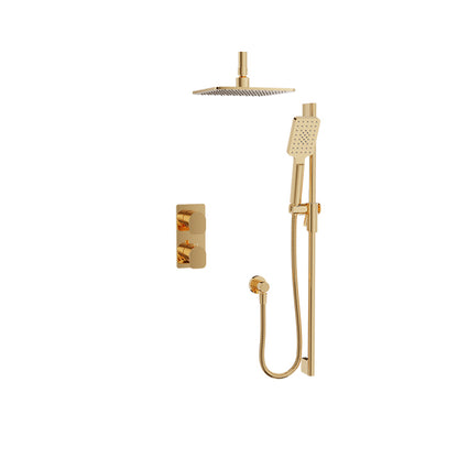Baril Petite B04 Complete Thermostatic Pressure-Balanced Shower Kit 6" Ceiling Arm - PRR-4206-04