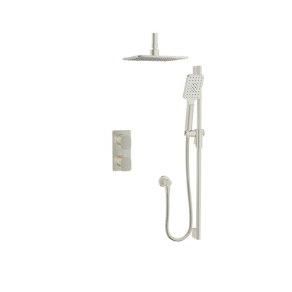 Baril Petite B04 Complete Thermostatic Pressure-Balanced Shower Kit 6" Ceiling Arm - PRR-4206-04