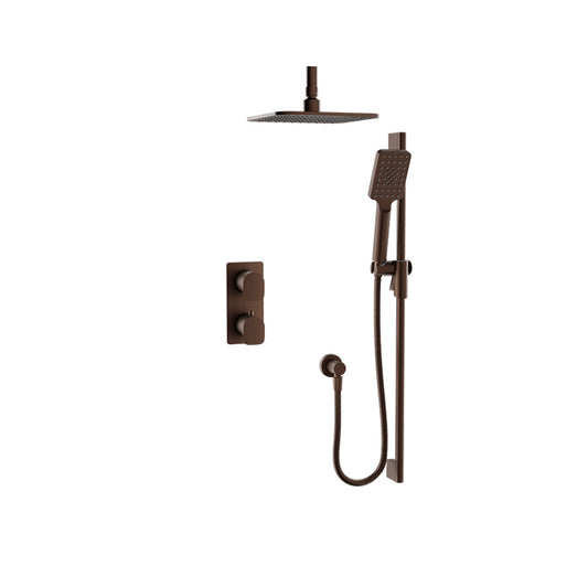 Baril Petite B04 Complete Thermostatic Pressure-Balanced Shower Kit 6" Ceiling Arm - PRR-4206-04