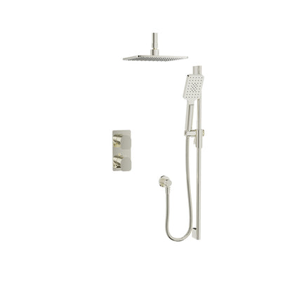Baril Petite B04 Complete Thermostatic Pressure-Balanced Shower Kit 6" Ceiling Arm - PRR-4206-04