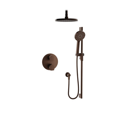 Baril Sens B45 Complete Thermostatic Pressure-Balanced Shower Kit - Venetian Bronze