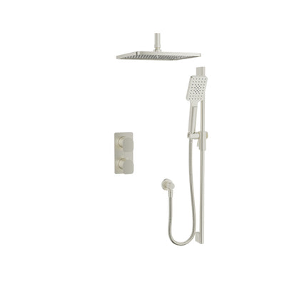 Baril Petite B04 Complete Thermostatic Pressure-Balanced Shower Kit 6" Ceiling Arm - PRR-4208-04