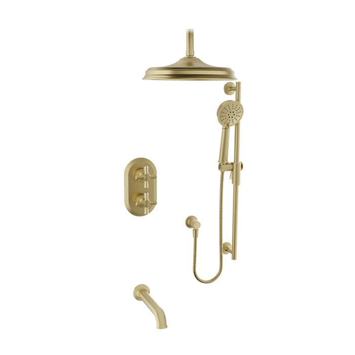 Kit de douche thermostatique à pression compensée Baril Beaumont B20 - PRR-4303-20