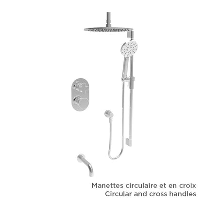 Baril Air B80 PRR-4303-80 — handle configuration example; handles sold separately