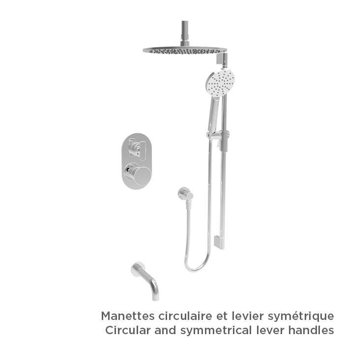 Baril Air B80 PRR-4303-80 — handle configuration example; handles sold separately