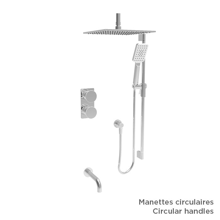Baril Air B80 PRR-4304-80 — handle configuration example; handles sold separately