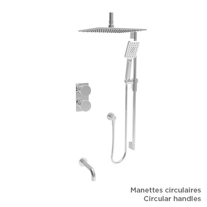 Baril Air B80 PRR-4304-80 — handle configuration example; handles sold separately