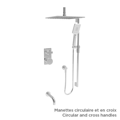 Baril Air B80 PRR-4304-80 — handle configuration example; handles sold separately