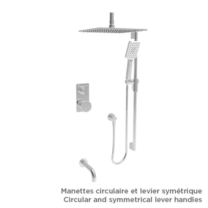 Baril Air B80 PRR-4304-80 — handle configuration example; handles sold separately