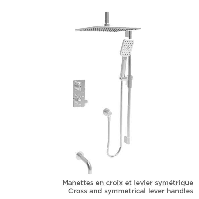 Baril Air B80 PRR-4304-80 — handle configuration example; handles sold separately