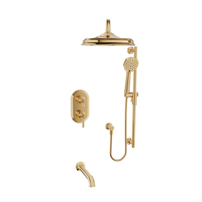 Baril Beaumont B20 Complete Thermostatic Pressure-Balanced Shower Kit - PRR-4305-20