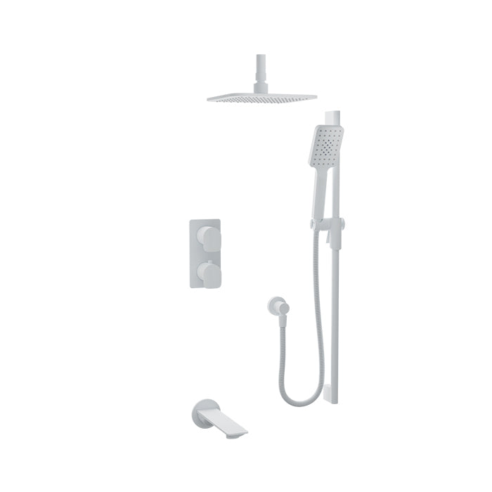 Baril Petite B04 Complete Thermostatic Pressure-Balanced Shower Kit 6" Ceiling Arm - PRR-4306-04