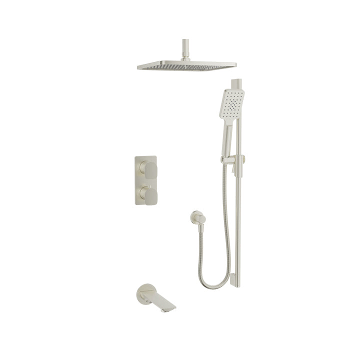 Baril Petite B04 Complete Thermostatic Pressure-Balanced Shower Kit 6" Ceiling Arm - PRR-4308-04