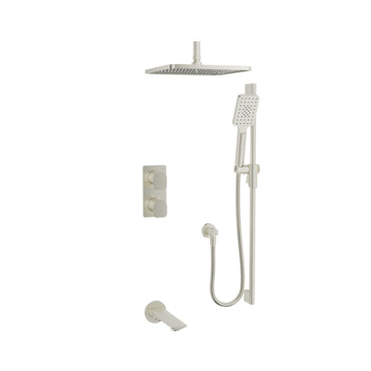Baril Petite B04 Complete Thermostatic Pressure-Balanced Shower Kit 6" Ceiling Arm - PRR-4308-04