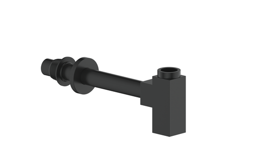 Vogt Square P-Trap in Matte Black - PT.01.MB
