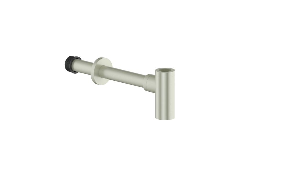 Vogt Round P-Trap in Brushed Nickel - PT.02.BN
