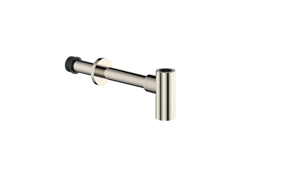 Vogt Round P-Trap in Polished Nickel - PT.02.PN