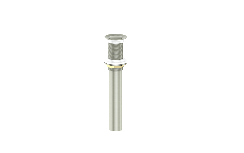 Vogt Standard Pop-Up Drain Without Overflow in Brushed Nickel - PU.100.BN