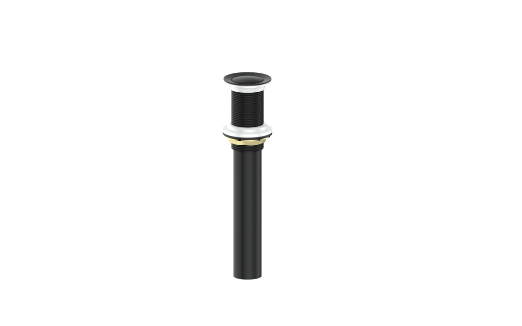 Vogt Standard Pop-Up Drain Without Overflow in Matte Black - PU.100.MB