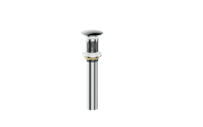 Vogt Mushroom Pop-Up Drain Without Overflow in Polished Chrome - PU.200.CC