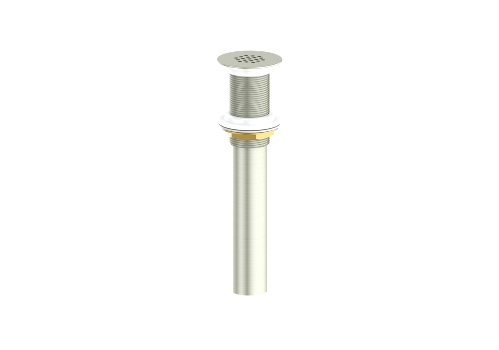 Vogt Grid Drain Without Overflow in Brushed Nickel - PU.400.BN