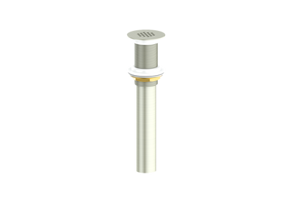 Vogt Grid Drain Without Overflow in Brushed Nickel - PU.400.BN