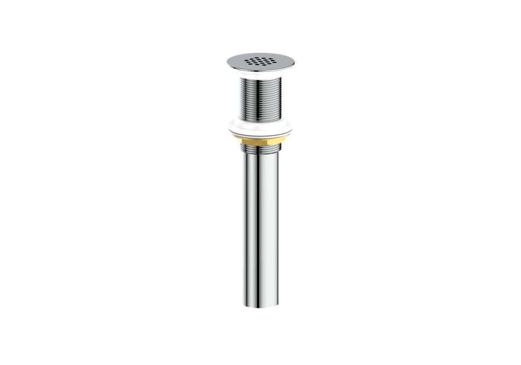 Vogt Grid Drain Without Overflow in Polished Chrome - PU.400.CC