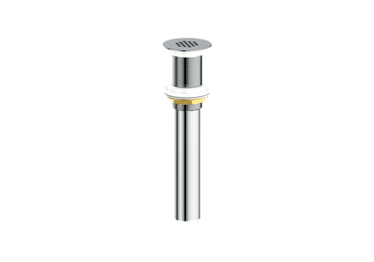 Vogt Grid Drain Without Overflow in Polished Chrome - PU.400.CC