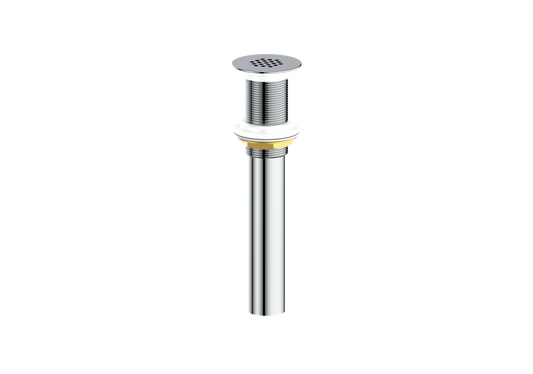 Vogt Grid Drain Without Overflow in Polished Chrome - PU.400.CC