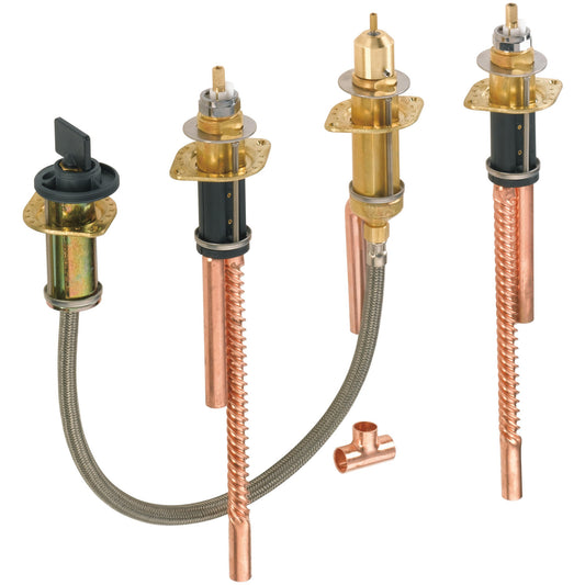 Delta Flexible Rough-In For 4-Hole Roman Tub Faucet (Copper Connections) - R4707