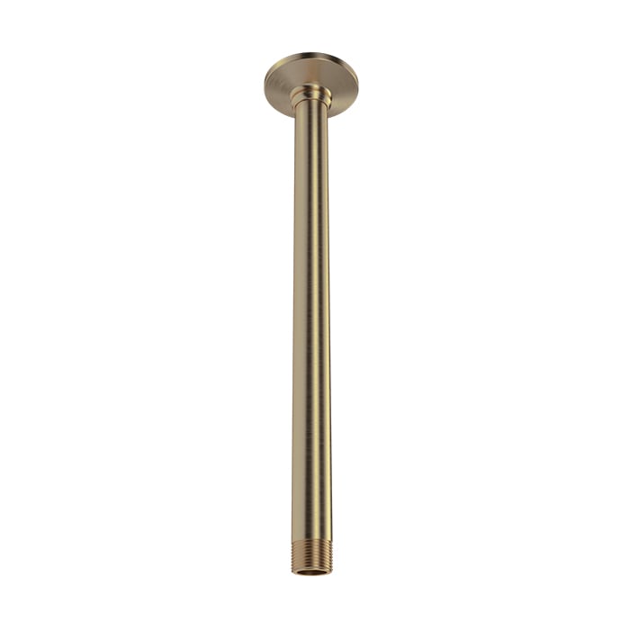 Baril Beaumont B20 12" Ceiling Mounted Shower Arm - Warm Gold