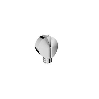 Baril Brass Wall Supply Elbow for Hand Shower - Polished Chrome