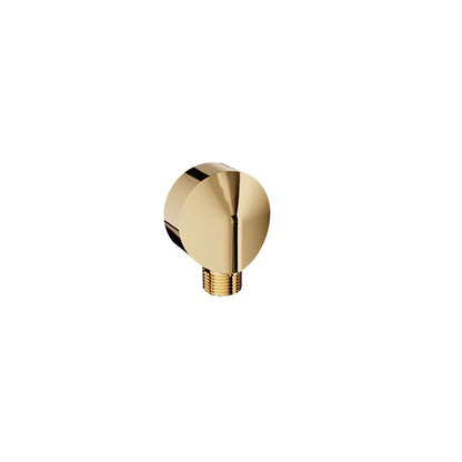 Baril Brass Wall Supply Elbow for Hand Shower - Gold