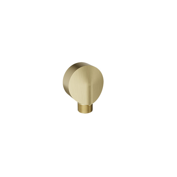 Baril Brass Wall Supply Elbow for Hand Shower - Satin Brass