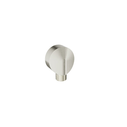 Baril Brass Wall Supply Elbow for Hand Shower - Brushed Nickel