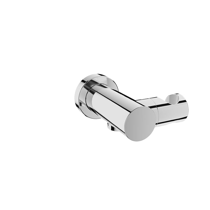 Baril Brass Wall Supply Elbow for Hand Shower - Polished Chrome