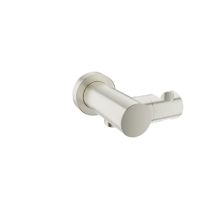 Baril Brass Wall Supply Elbow for Hand Shower - Brushed Nickel