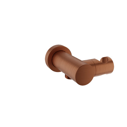 Baril Brass Wall Supply Elbow for Hand Shower - Satin Copper