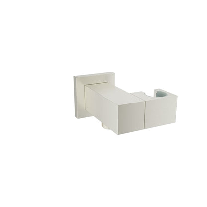 Baril Brass Wall Supply Elbow for Hand Shower - Brushed Nickel