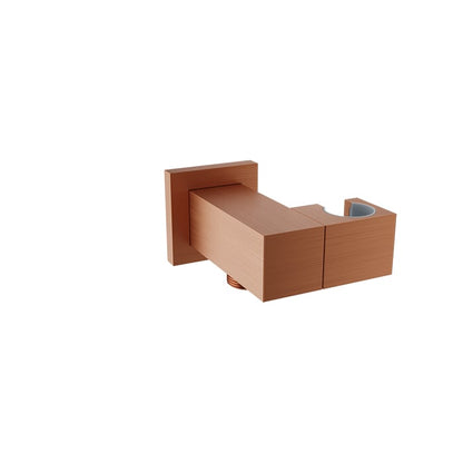 Baril Brass Wall Supply Elbow for Hand Shower - Satin Copper