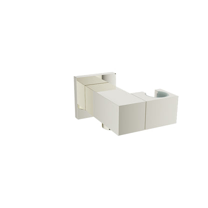 Baril Brass Wall Supply Elbow for Hand Shower - Polished Nickel