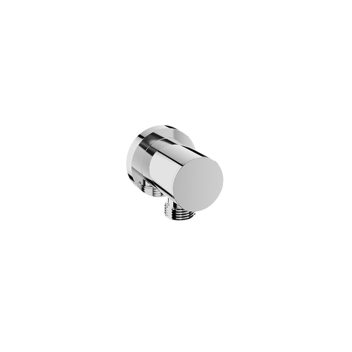 Baril Brass Wall Supply Elbow for Hand Shower - Polished Chrome