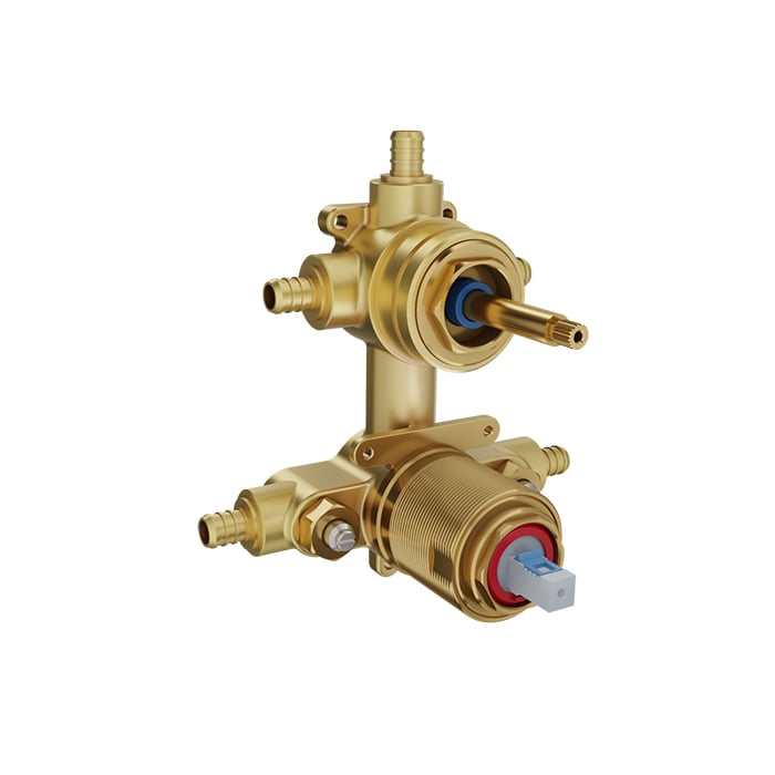 Baril 3-Way Pressure-Balanced Rough-In (PEX) - RVA-9191-P0